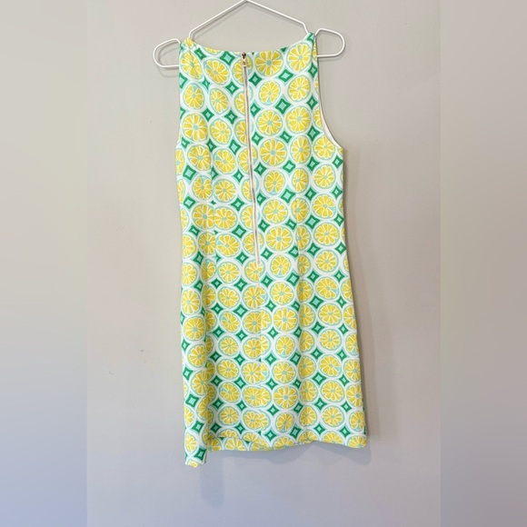 Sail To Sable STS Shift Dress Size Medium Sleeveless Yellow Lemon Green $2151748 - Picture 9 of 15